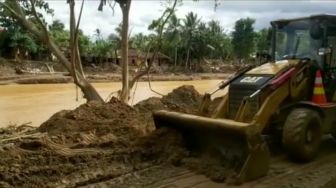 Dua Desa di Lebak Masih Terisolir Pasca Banjir Bandang