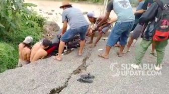 Video Motor Terperosok di Objek Wisata Cibubuay Sukabumi, Ini Faktanya