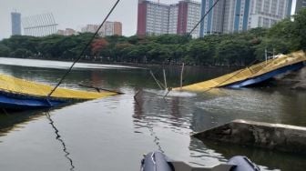 Update Kasus Jembatan Hutan Kemayoran Ambruk