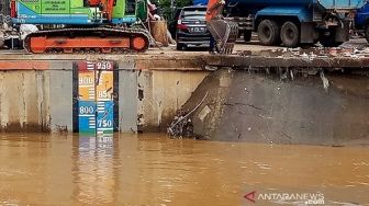 Jakarta Banjir Lagi, Pintu Air Manggarai Naik Siaga 3