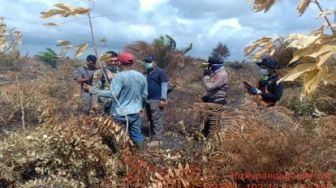 Polisi Tetapkan Tersangka Pembakar Lahan di Bengkalis