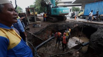 Jalan Daan Mogot Amblas, Diterapkan Sistem Satu Arah dan Pengalihan Rute