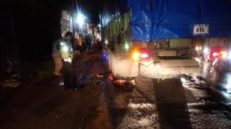Hindari Jalan Berlobang, Pemotor di Jalan Cilegon-Anyer Tewas 