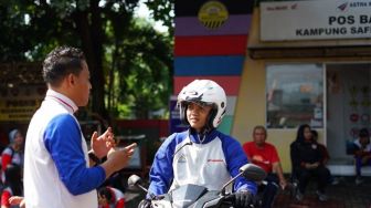 Keren, Kampung Safety Riding Semarang Masuk Nominasi Ajang Lurah Hebat