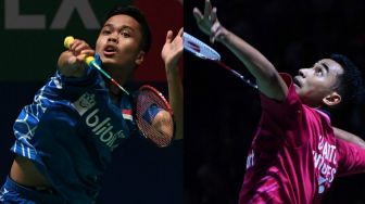 Siaran Langsung dan Link Live Streaming Indonesia Masters: Anthony vs Tommy