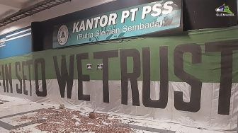 Buntut Lepas Seto Nurdiantoro, Kantor PT PSS 'Ditutup' Suporter