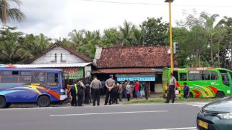 Awak Bus Jogja-Wates Lakukan Aksi Mogok Gegara Seorang Sopir Ugal-ugalan