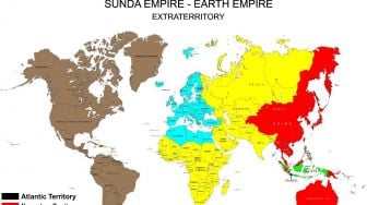 Sunda Empire Pamer Wilayah Kekuasaannya ke Presiden AS Donald Trump