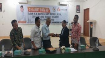 Didatangi DPR RI, Bawaslu Riau Curhat Efek Kasus Wahyu Setiawan