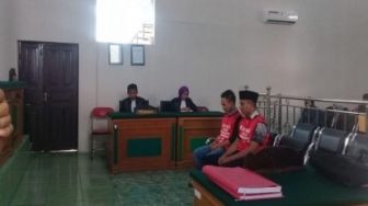 Hakim Vonis Mati Dua Terdakwa Narkoba di Bengkalis