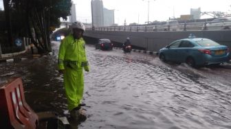 Hujan Deras Pagi Ini, Sebagian Wilayah Jakarta Banjir Lagi