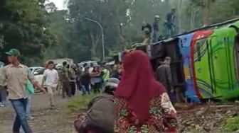 Bus yang Kecelakaan di Subang Ternyata Angkut Rombongan Kader Posyandu