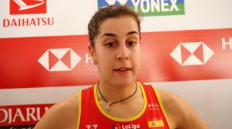 Carolina Marin Buka Peluang Latih Tunggal Putri Indonesia di Masa Depan