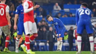 Hasil Liga Inggris: 10 Pemain Arsenal Imbangi Chelsea 2-2