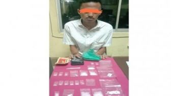 Ditangkap Polisi, Pria Ini Sembunyikan Sabu di Sekolah