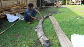 Warga Penemu Fosil Gajah di Sragen, Belum Menyerahkannya ke BPSMB Sangiran