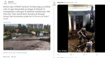 Viral Video Banjir Bandang Bondowoso, Lumpur dan Kayu Terjang Permukiman