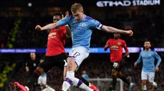 Man City Kalah dari Man United, Kevin de Bruyne Bingung