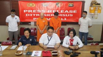 Polda Bali Tangkap Dua WN Bulgaria Terlibat Kasus Skiming