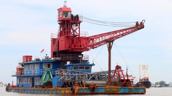 Begini Penampakan Kapal China di Sungai Kapuas