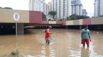 Anak Buah Anies Lempar Tanggung Jawab Banjir Underpass Kemayoran