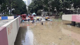 Air di Underpass Kemayoran Masih Dipompa, Hindari Gejala Water Hammer