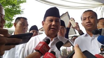 Tiba di Gedung DPR, Prabowo Siap Jelaskan Soal Pinjaman 1.760 Triliun untuk Alpalhankam