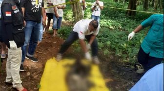 Kerangka Manusia Berbalut Kain Putih di Pinggang Ditemukan di Serang