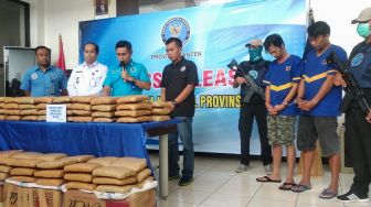 Ganja dari Aceh Leluasa Masuk Banten