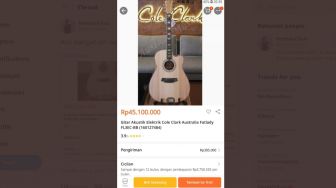 Dijual Rp 45 Juta, Review Gitar Ini Bikin Ngakak Warganet