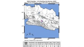 Sesar Aktif di Pengalengan Picu 9 Gempa Hari Ini