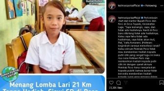 Juara Lomba Lari Menangis Tak Dapat Hadiah, Hotman Paris: Kirim Alamatnya