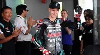 Gantikan Valentino Rossi di Tim Pabrikan Yamaha, Fabio Quartararo Dapat Warning