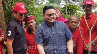 Ketua DPC PDIP Kota Kediri Perkenalkan Anak Pramono Anung Jadi Bakal Cabup