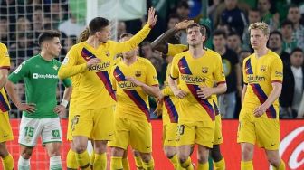 Hasil Liga Spanyol: Barcelona Susah Payah Kalahkan Real Betis 2-3