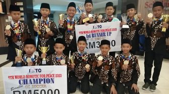 Gegara Corona, Santri Asal Blitar Gagal ikuti Lomba Robotik di Singapura