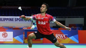 Anthony Ginting Menang Mudah di Laga Pembuka Perempat Final BATC 2020