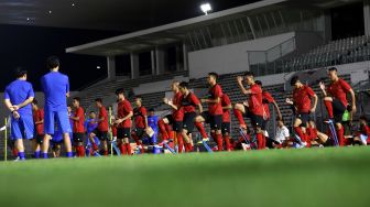 Hari Kedua TC, Shin Tae-yong Mulai Geber Fisik Pemain Timnas Indonesia