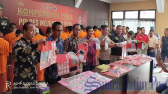 Narkoba Senilai 92 Juta Diamankan Satresnarkoba Polresta Mojokerto