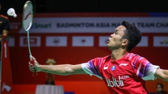 All England 2020: Anthony Tak Anggap Absennya Momota Sebagai Keuntungan