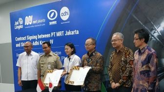 Gandeng Perusahaan Jepang, DKI Bangun Jalur MRT Fase 2A Senilai Rp 4,5 T