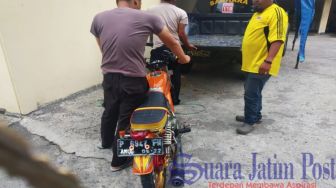 Balap Liar di Situbondo Dibubarkan Polisi, Satu Motor Diamankan
