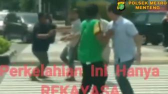 Buat Video Rekayasa Perkelahian di Thamrin, Dosen dan Mahasiswa Ditangkap