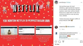 Viral Perpustakaan Kampus UMN Buka Layanan Nonton Netflix, Tuai Sorotan