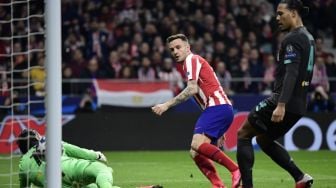 Atletico Madrid Hajar Liverpool di Metropolitano, Saul Cetak Gol Tunggal