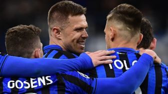 Debutan Liga Champions, Atalanta Permak Valencia di Leg I Babak 16 Besar