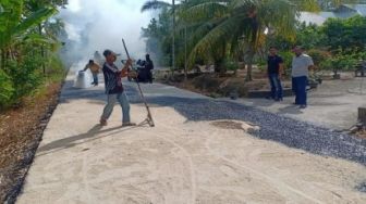 Perbaikan Jalan Ulu Pulau Teralisasi