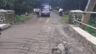 Perintah Bupati Iti, Pemkab Lebak Tutup Jembatan Cibereum Curugbitung