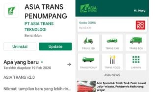 Asia Trans Terus Kembangkan Fitur-fitur Terbaru di Aplikasinya