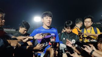 5 Berita Hits Bola: Ini Pesan Shin Tae-yong Sebelum Bubarkan TC Timnas